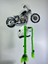 Motor & Motosiklet Kask Dış Aksesuar Çift Yeşil Örgü Saç 3