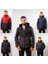 Drop Giyim Premium Robalı Softshell Mont Siyah Füme 3