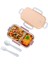 2 Bölmeli Paslanmaz Çelik Yemek Kabı Beslenme Kabi Saklama Kabı Lunch Box Renkli 4