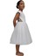 Kız Çocuk Beyaz Balo Abiye Elbise First Communion Dress Girl Wedding Dress Düğün 2