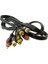 3 Rca + 3 Rca 1.5 Metre Kablo Poşetli-Findit 1