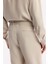 Erkek Bej Klasik Bel Toka Detaylı Soft Touch Baggy Fit Pantolon A51Y3033 5