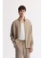 Erkek Bej Relaxed Fit Beli Lastikli Bağcıklı Soft Touch Pantolon A51Y3031 1
