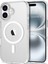 Iphone 16 Plus Uyumlu Kılıf Kamera Koruyuculu Magsafe Sarj Destekli Sağlam Mat Saydam Kapak 1