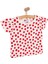Basic Kız Puantiye Desenli Baskılı T-Shirt Kız Bebek 2