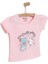Basic Kız Dondurma Partisi Baskılı T-Shirt Kız Bebek 2