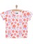 Basic Kız Çiçek Desenli T-Shirt Kız Bebek 1