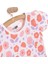 Basic Kız Çiçek Desenli T-Shirt Kız Bebek 3