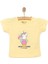 Basic Kız Dondurma Unicorn Baskılı T-Shirt Kız Bebek 1