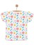Basic Kız Çiçek Desenli T-Shirt Kız Bebek 2