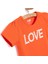 Basic Kız Papatya Yazı Baskılı T-Shirt Kız Bebek 3