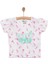 Basic Kız Lale Desenli T-Shirt Kız Bebek 1
