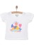 Basic Kız Kelebek Baskılı T-Shirt Kız Bebek 3