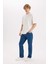 Diago Comfort Fit Rahat Kalıp Yüksek Bel Geniş Paça Jean Pantolon E3324AX25SP 4