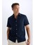 %100 Pamuk Regular Fit Polo Yaka Kısa Kollu Gömlek D6105AX25SP 3