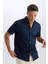 %100 Pamuk Regular Fit Polo Yaka Kısa Kollu Gömlek D6105AX25SP 4