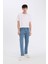 Sergio Regular Fit Normal Kalıp Normal Bel Boru Paça Jean Pantolon E3322AX25SP 2