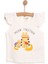 Basic Kız Kedi Baskılı Atlet T-Shirt Kız Bebek 1