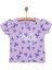 Basic Kız Kurdele Desenli T-Shirt Kız Bebek 1
