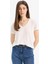 Regular Fit V Yaka Basic Düz 2'li Tişört F1015AX25SM 4