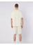 Pronton Short Erkek Beyaz Regular Fit Şort 1