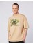 Tarsty Tee Erkek Bej Comfort Fit Tişört 2