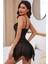 Siyah Tül Babydoll gecelik 15500 2