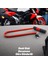 Kilit Direksiyon Motosiklet Bisiklet Kilidi Motorsiklet Halat Zincir Çelik Hırsız Güvenlik 31 cm 5
