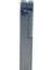 Slim Kare Metal Çakmak - Antrasit - Taşlı Gazlı 2