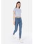 759 Lara Skinny Fit Kadın Mavi Jean Pantolon CL1068682 3