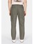 Regular Fit Orta Bel Düz Paça Erkek Yeşil Pantolon CL1073572 2