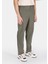 Regular Fit Orta Bel Düz Paça Erkek Yeşil Pantolon CL1073572 4