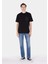 045 Davıd Regular Fit Orta Bel Düz Paça Erkek Mavi Jean Pantolon CL1072209 1