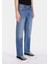 045 Davıd Regular Fit Orta Bel Düz Paça Erkek Mavi Jean Pantolon CL1072209 4