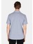 Comfort Fit Polo Yaka Düz Erkek Mavi Kısa Kol Tişört CL1073959 2