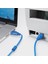 G-534DB Şeffaf Mavi 3 Metre USB Yazıcı Kablosu 2