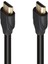 G-507K Plastik Düz Siyah 25 Metre Gold Poşetli HDMI Kablo 1