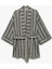 Pamuklu Rahat Kalıp Kemerli 3/4 Geniş Kol Uzun Kimono 3