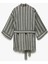 Pamuklu Rahat Kalıp Kemerli 3/4 Geniş Kol Uzun Kimono 4