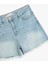 Rahat Kesim Yıpratma Detaylı Denim Şort 3