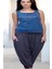 Bayan Yazlık Poly Şalvarlı Pijama 21519 2