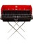 50CM Pervazlı Portatif Ayaklı Mangal Tekli Kutulu (4767) - MCT4303-3039 1
