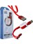 3 In 1 Kırmızı Şarj Kablosu (4767) - MCT5212-8323 1