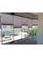 Katlanabilir Cam Balkon Plise Perdesi Küllü Gri (Vidalı - Kancalı) 3