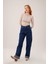 Ters Dikişli Basic Krem Body Bluz 2