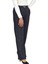 Kadın Ekose Pileli Bol Kumaş Pantolon BGL-ST04233 3