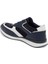 Lacivert Hakiki Deri Erkek Sneaker - E24I1AY56852-A31 2