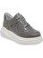 Gri Hakiki Deri Kadın Sneaker - K24I1AY67491-B43 1
