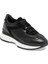 Siyah Deri-Tekstil Kadın Sneaker - K24I1AY67492-A23 1