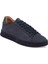 Lacivert Hakiki Nubuk Deri Erkek Sneaker - E24I1AY56907-C39 1